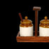 Ceramic Martaban 4" Pickle Set (2n1)